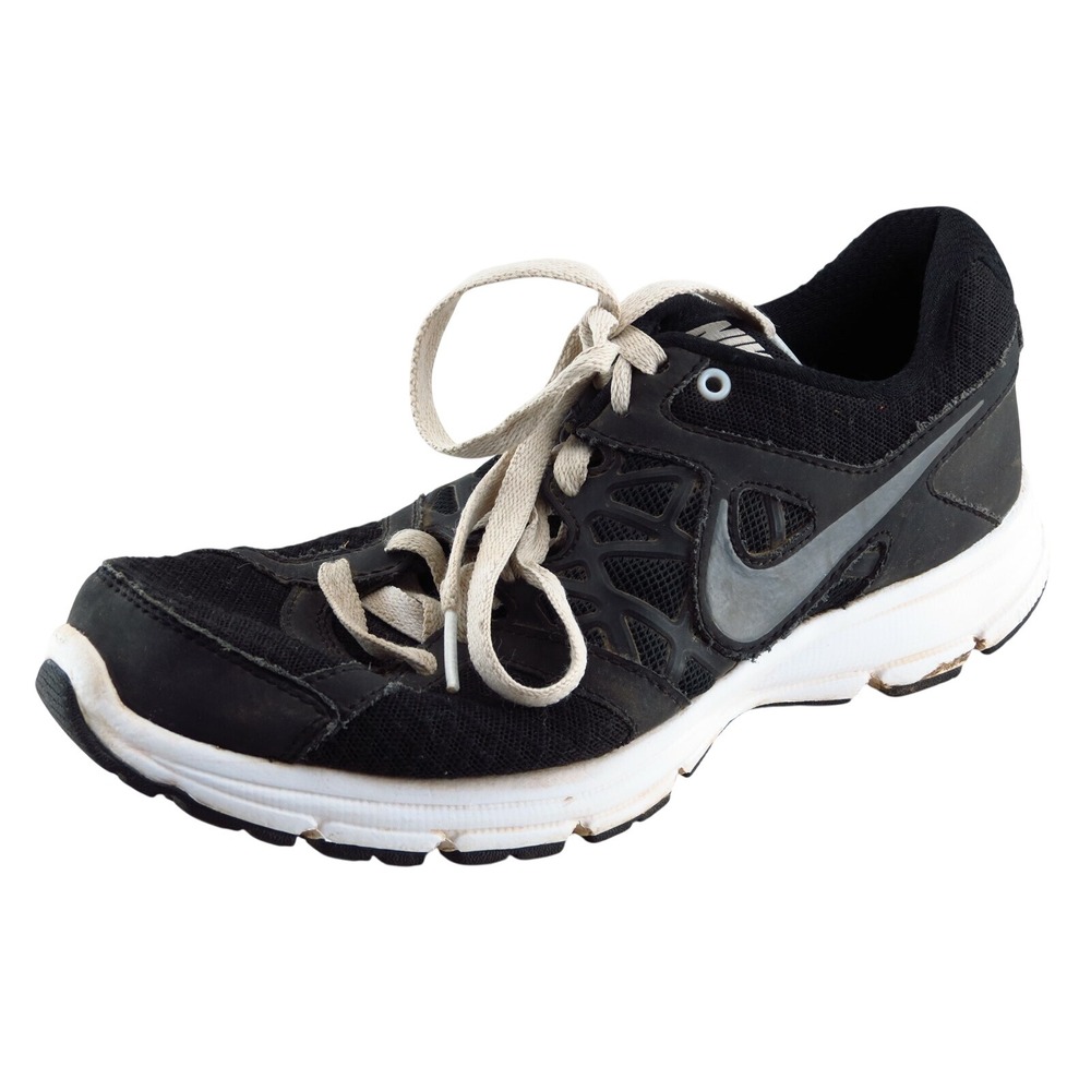 Nike Relentless Running Shoes Black Fabric Women 8 Medium